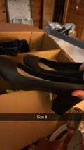 Black heels